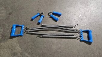 Pruzinovy expander + posilnovace dlaní (grip)