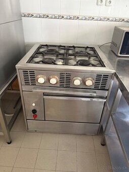 Profesionálny plynový sporák