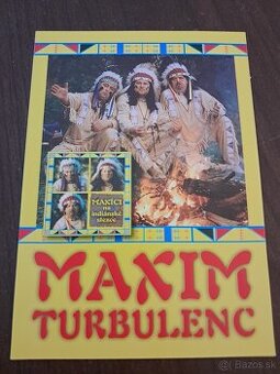 Pohľadnica Maxim Turbulenc s podpismi