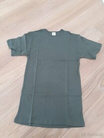 Vojenské tričká - olivovo zelená - 1