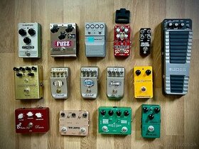 Gitarový pedalboard a efekty