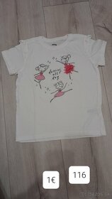 Dievčenské tričko 116