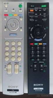 Predám diaľkové ovládače k TV Sony RM-EA006 a RM-ED035