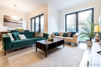 Luxusný 3 izbový byt s balkónom v Rezidencii Mestský Park, K