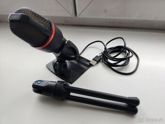 USB Mikrofón s LED svetlom.