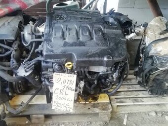 Motor 2,0 tdi 110 kW kód motora CRL comonreal