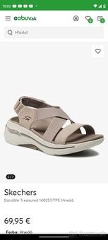 Skechers dámske sandále, veľkosť 40