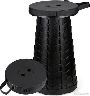 Stolička ING&HOM MO-002 čierna, nosnosť 180kg