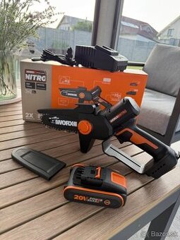 reťazová píla WORX 20V 12cm NITRO