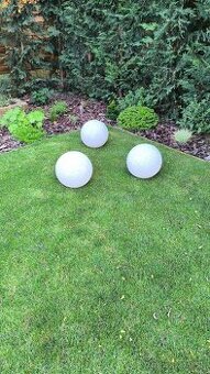 3ks Shinestone M záhradné svietidlo 230V IP65 pr. 28 cm