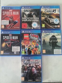 Predám hry na ps4