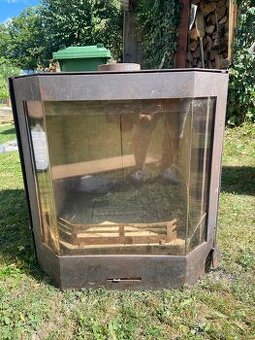 Oceľová krbová vložka