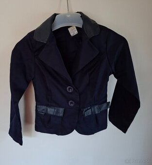 Detské dievčenské sako