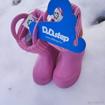 Detské zateplené gumáky