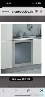 Vinotéka ARC 228 s korpusom