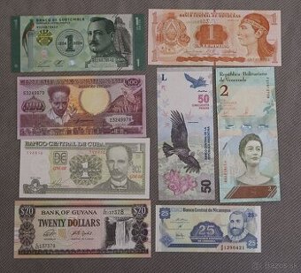 Unc bankovky mix Amerika (8 ks) - 1