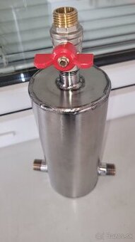 Nerezový odkalovač,parak,destilacia.