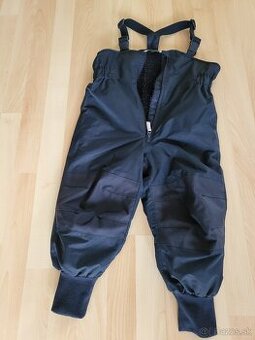 Zateplene outdoor nohavice do dazda 98/104