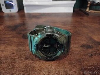 casio g-shock maskačovej farby