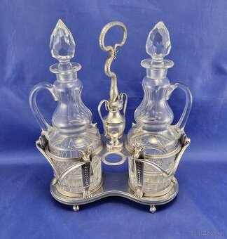 Vzácna strieborná súprava - vyše 240 .ročna