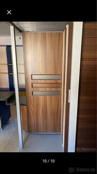 Dvere izbové svetlý orech