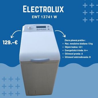 Electrolux 13741W 5KG  cena 129
