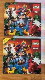 Mix starých LEGao katalógov a tlačovín