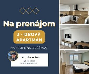 Krátkodobý prenájom – nový apartmán na Zemplínska Šírava