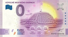 0 euro / 0 € souvenir bankovky 2023/1
