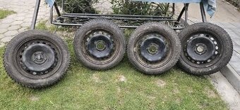 Predám plechové disky 5x114,3 R16 a zimné gumy