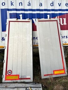 Hliníkové dvere na príves/náves