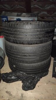 Predám 3ks letné pneu 205/55 R 16 Continental