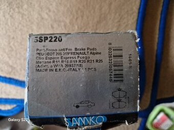 Brzdove platnicky 5sp220
