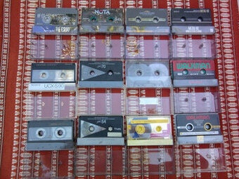 Staré AUDIOKAZETY (Normal-Chrome-Metal)