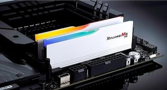 G.SKILL 32GB RAM KIT DDR5 6400MT/s CL32 Ripjaws M5 RGB White