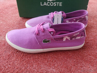 LACOSTE dámske plátené tenisky veľkosť 37 - 1