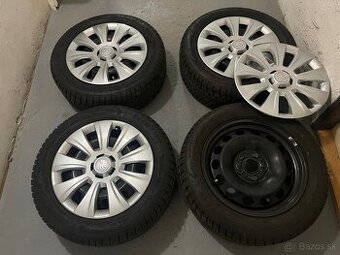 Predám plechové disky 205/55R16 91H 5/112 ET46