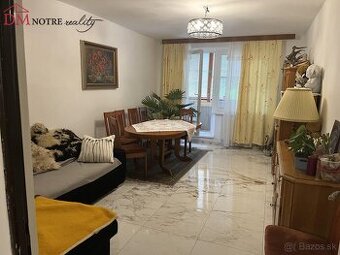Priestranný dvojizbový byt s balkónom vo výbornej lokalite