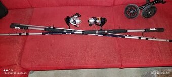 Udice,prúty Shakespeare+ navijaky