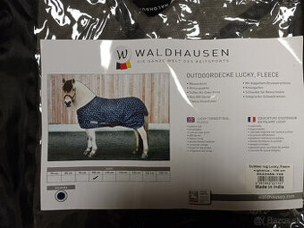 Výbehová deka Waldhausen "Lucky" s fleecom