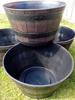 Kvetináče imitácia dreva