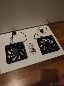 NZXT F120Q 120mm ventilátory – 2 ks, nové