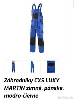 Zimné pracovné nohavice CXS LUXY MARTIN – nové