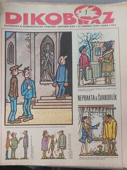 DIKOBRAZ - komplet ROČNÍK 1974