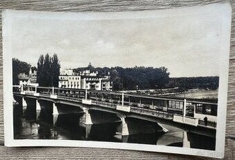 Pohľadnica Piešťany 1946 s Edvardom Benešom za 5eur