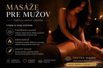 Masáže pre mužov, pri ktorých vypneš hlavu