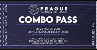 Darujem vstupenku Prague Gaming & TECH Summit 2025