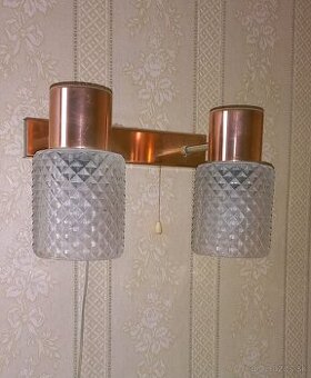 Lampa meď Kamenický Šenov