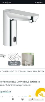 SENZOR BATERIA Grohe Cosmopolitan E