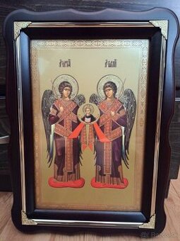 Ikona Archanjel Michael a Gabriel